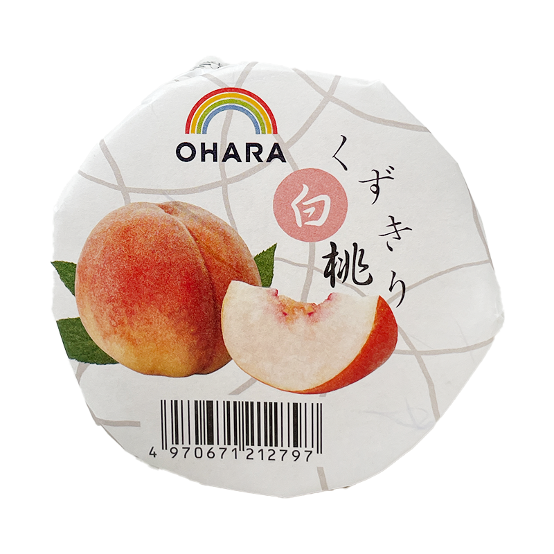 Get Ohara Kuzukiri Jelly Noodle Peach Flavor Delivered | Weee