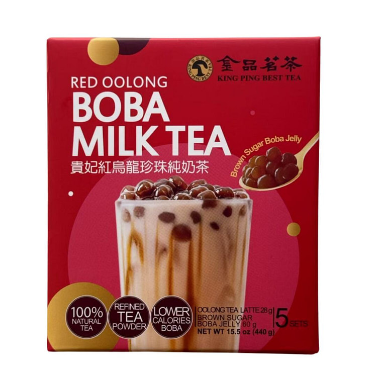 台湾【纯粹好味】金品茗茶 贵妃红乌龙珍珠纯奶茶