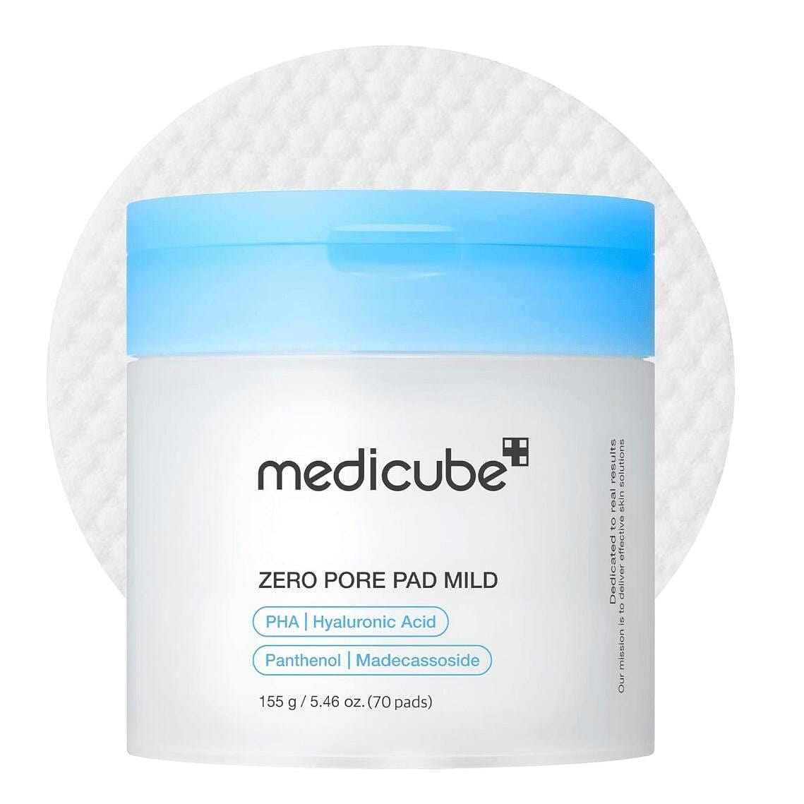 Medicube Zero Pore Pad Mild 155g 70 pads 1 each