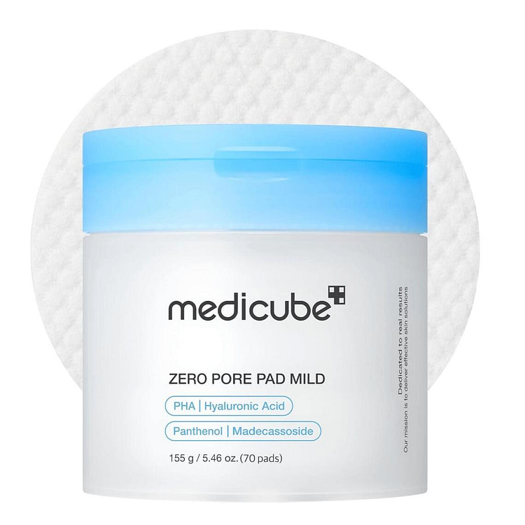 Medicube Zero Pore Pad Mild 155g 70 pads 1 each