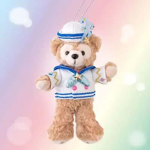 Tokyo Disney 20th Anniversary Daffy Bear Pendant 1 each