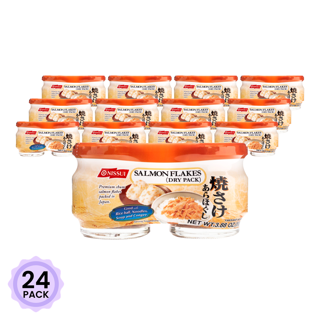 ニッスイ 焼さけあらほぐし 3.88 オンス*24 パック - Weee!