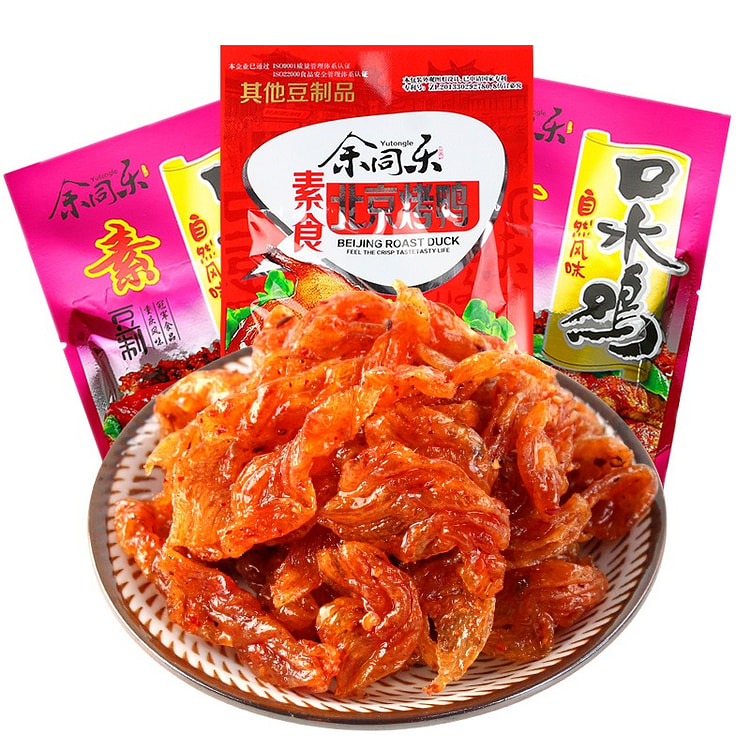 余同乐 北京烤鸭 零食辣条怀旧麻辣 20g*30