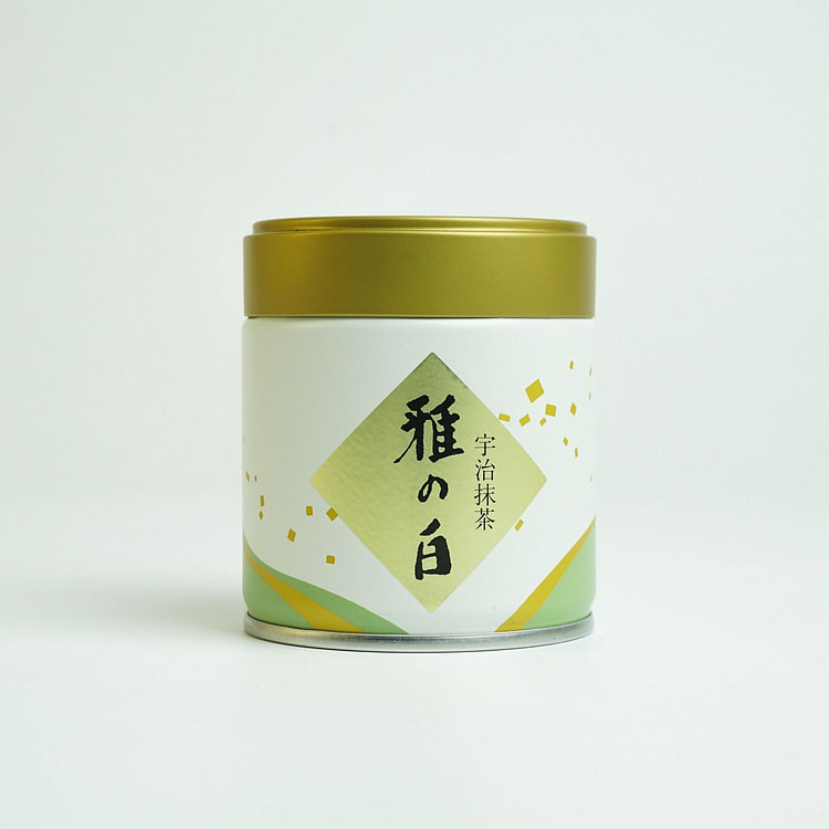 京都上辻園 宇治抹茶 雅之白 40g 1 缶