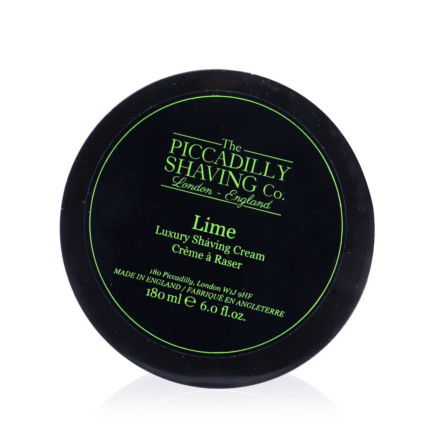 The Piccadilly Shaving Co. Lime Luxurious Shaving Cream 180g/6oz 180 g