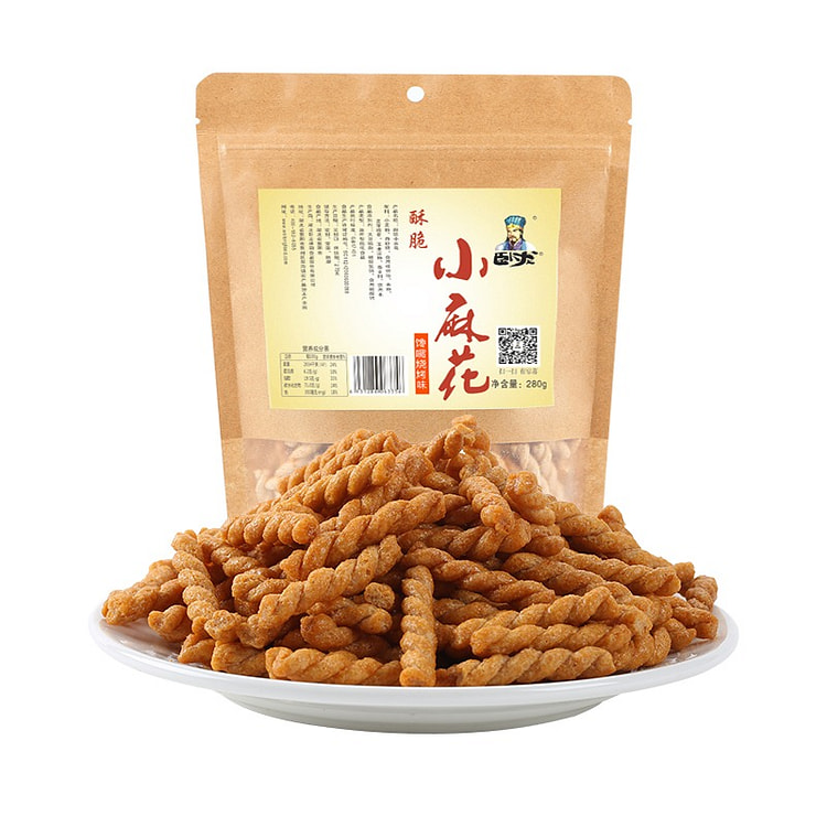 Wolong Handmade Small Twist Snacks (Barbecue Flavo