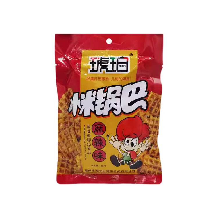 Amber Millet Crispy Rice Spicy Flavor 90g*1 Pack