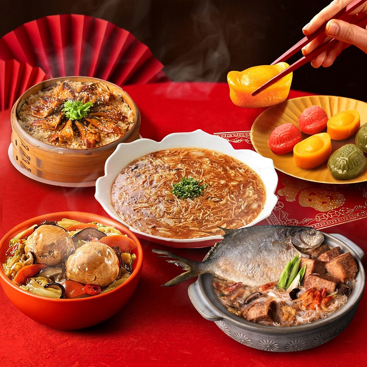 台灣名餐廳年菜 - 金翅五福好運旺 (預購商品) 9.9 磅