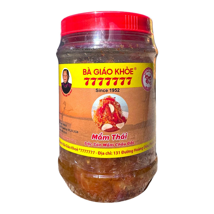 [Ba Giao Khoe] Fermented Mixed Fish Mam Thai 454 g