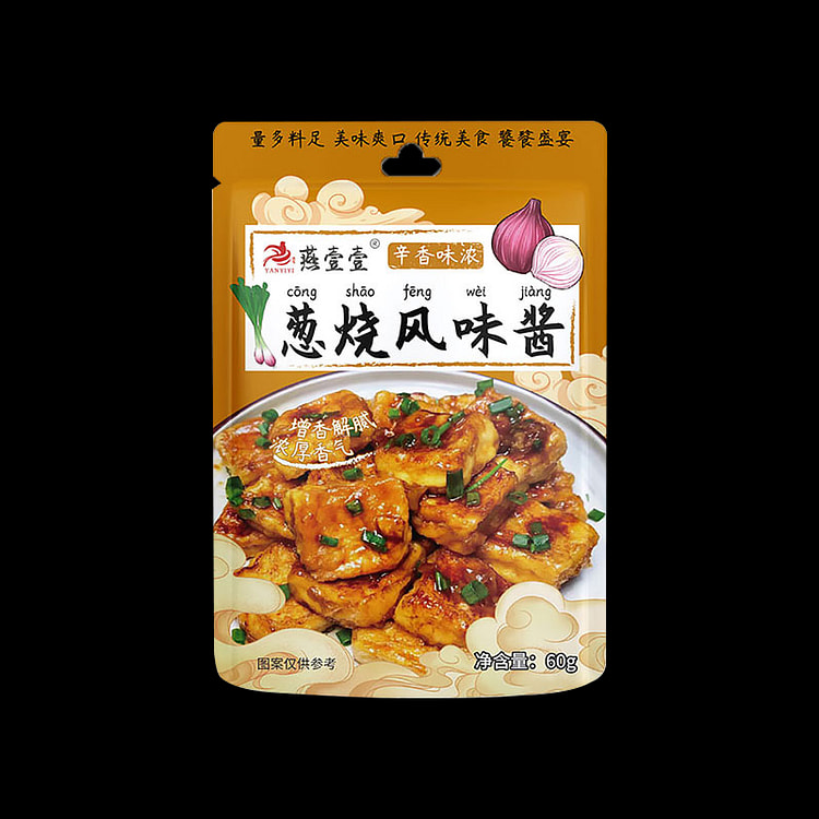 燕壹壹 葱烧风味酱 焖炒豆腐酱料