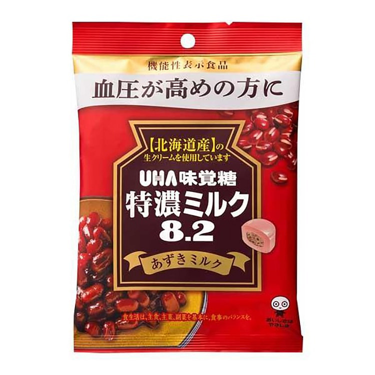 UHA 特浓红豆味牛奶夹心糖 93g