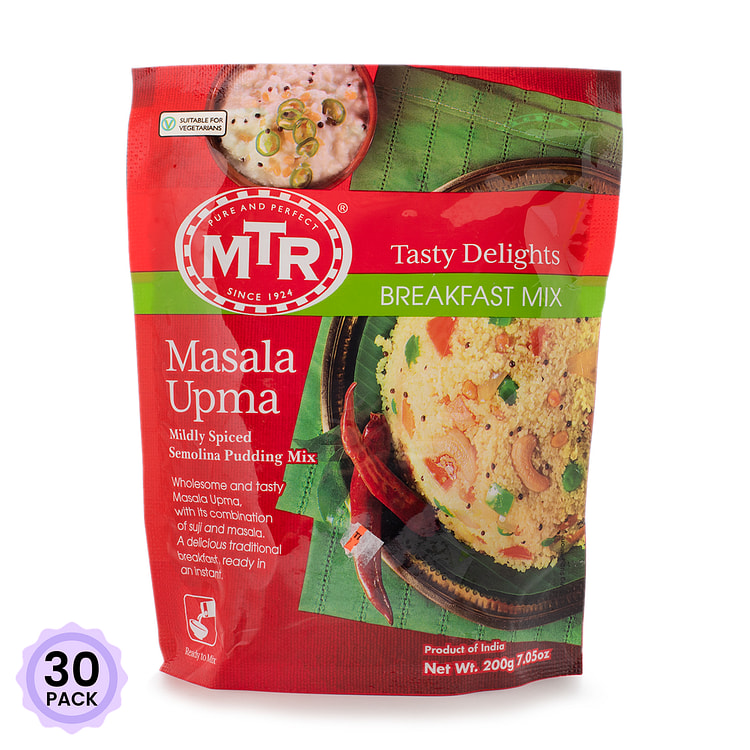 MTR 开胃健康餐(Masala Upma) 7 盎司*30 包