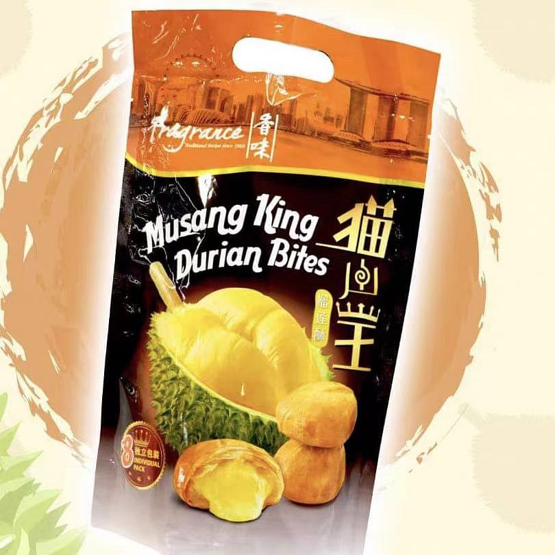 Fragrant Musang King durian Crisp 320 グラム