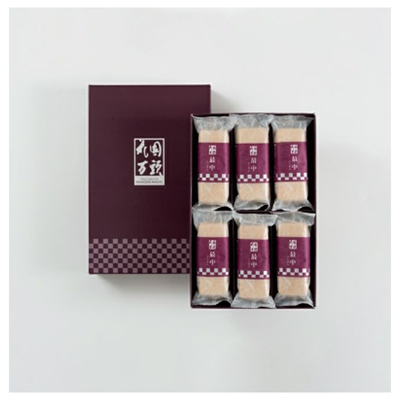 SHINJUKU KAENHANAMAN Garden Monaka Mochi Rich Red Bean Cake 6 pcs 1 box