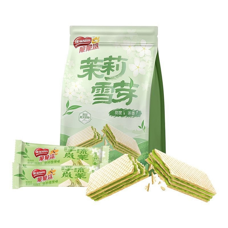 脆脆鲨清新茉莉雪芽味茶香威化清新 234g*1袋 234 克