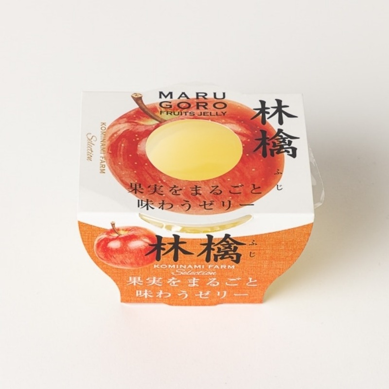 ジュポンかづ 果実まるごとゼリー りんご 250g - Weee!