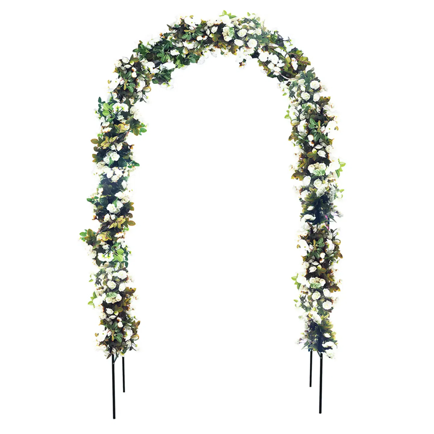 78H x 45W Metal Garden Arch Trellis; Adjustable Arbor Trellis for Garden Climbing Plants Support or Wedding Decor 1 each