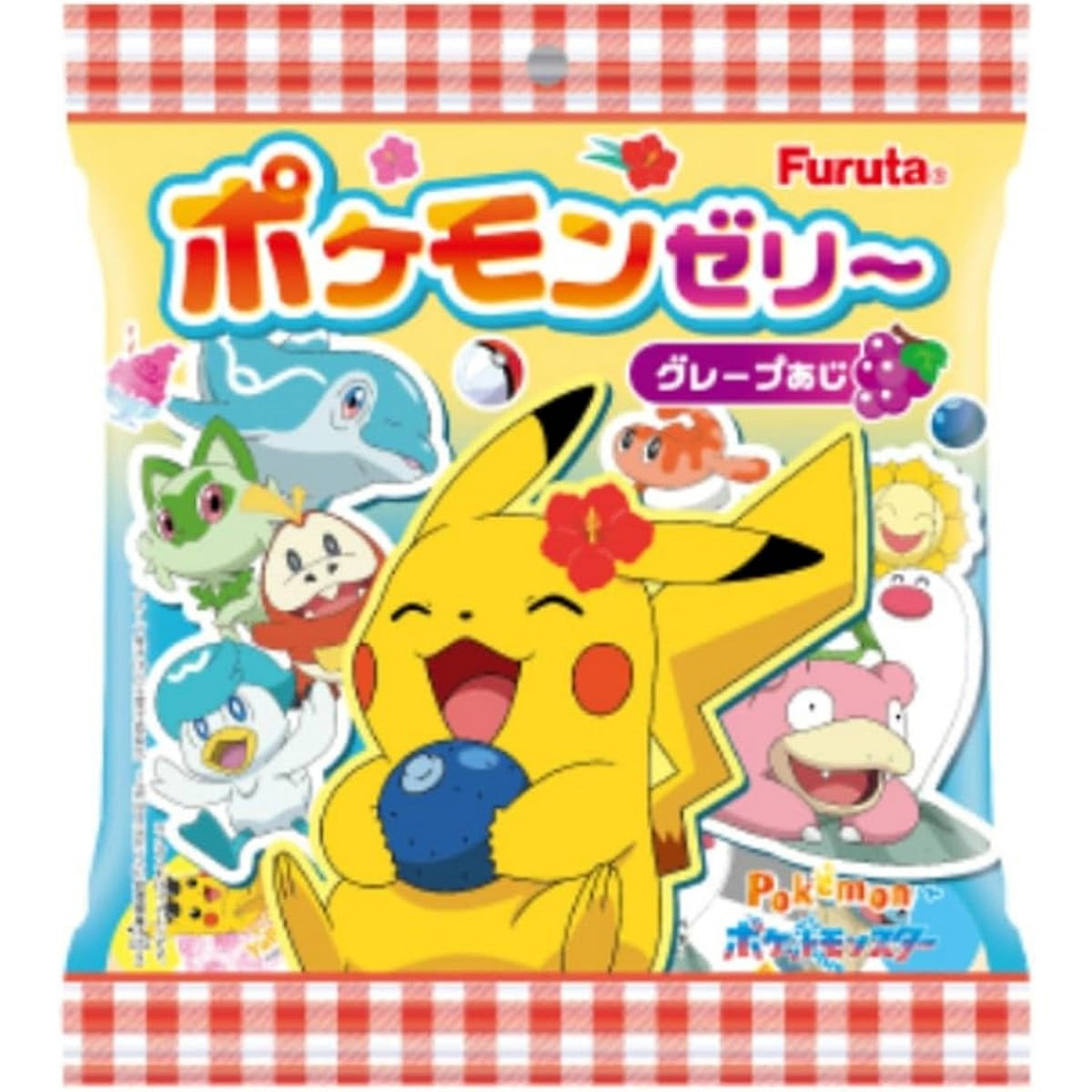 Furuta x Pokemon Fruit Jelly (Grape Flavor) 132g 1 pack