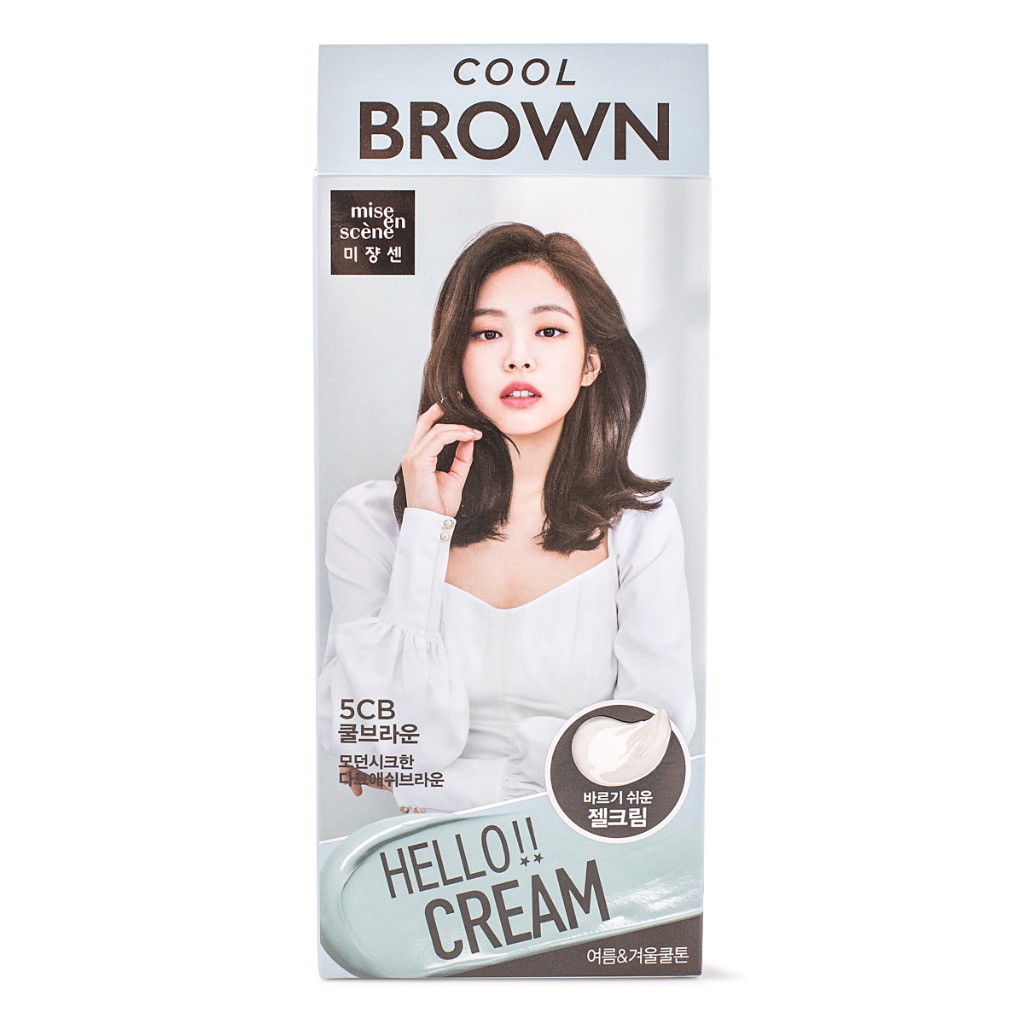 Get Mise En Scene Hello Cream Hair Color, Cool Brown 5CB Delivered ...