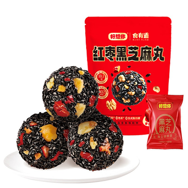 好想你 红枣核桃黑芝麻  办公室熬夜健康零食 1袋 175 克