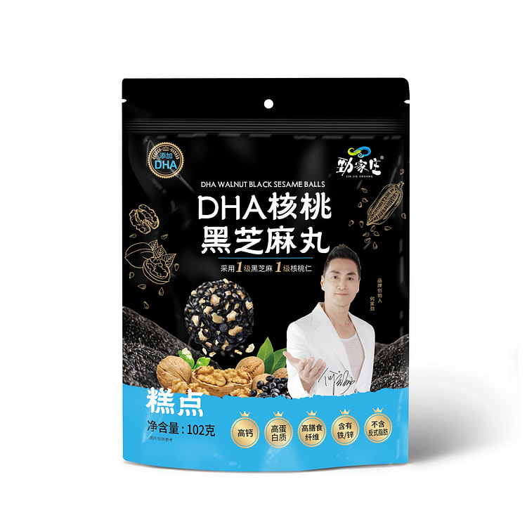 劲家庄 DHA核桃黑芝麻丸 102g 1 包