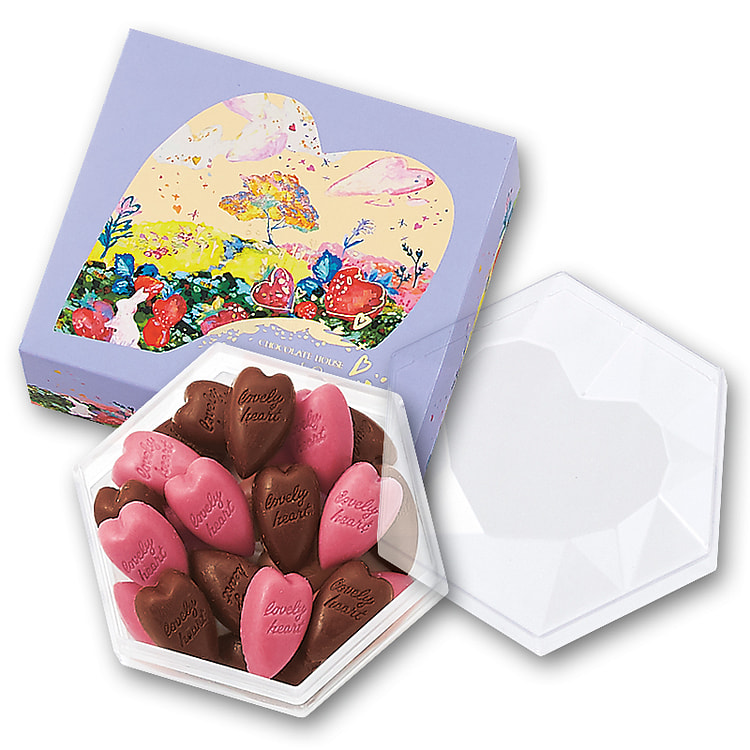 Monloire Valentine Heart Kiss Choco 40g 1 each