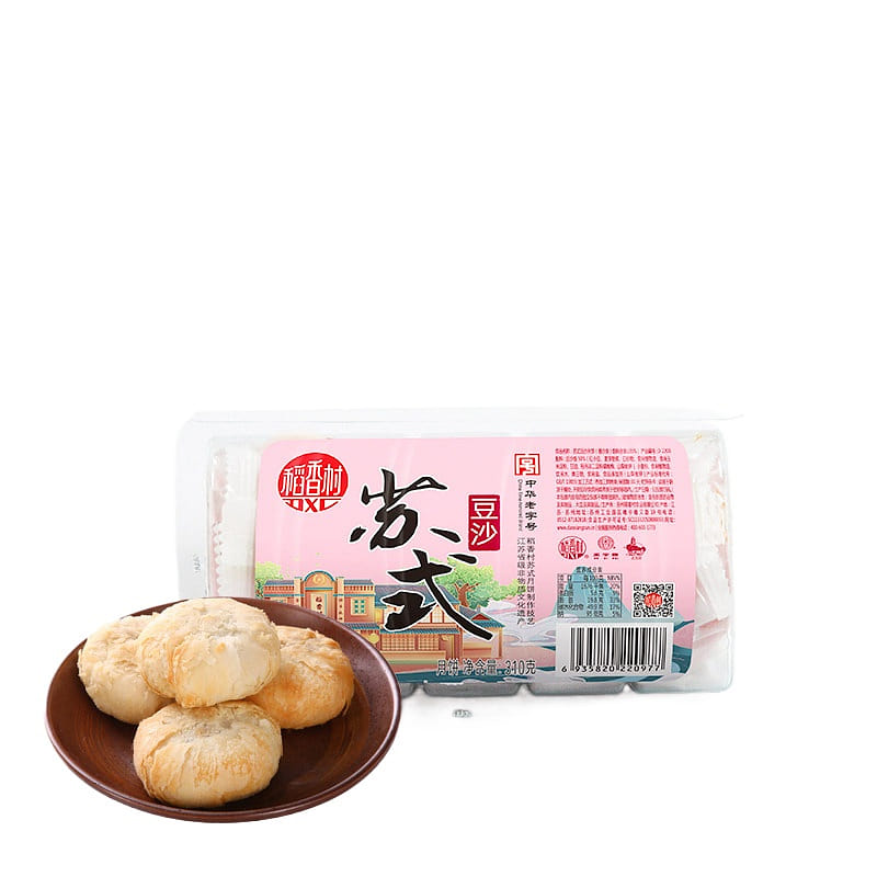 稻香村苏式月饼豆沙月饼310g*1盒 620 克