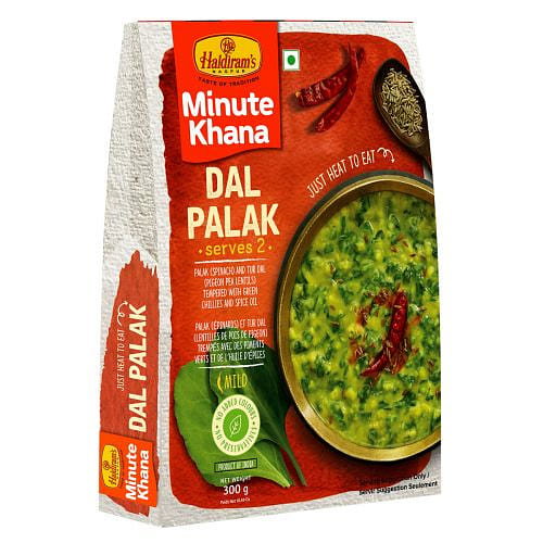 Haldiram’s Minute Khana- Dal Palak 300 gms 1 each