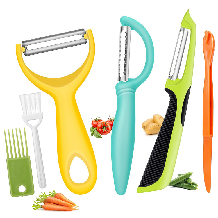 Upgrade Potato Peeler,6PCS Vegetable Peeler