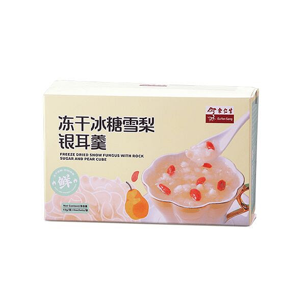 EU YAN SANG Snow Fungus with Rock Sugar & Pear 4's 1 each