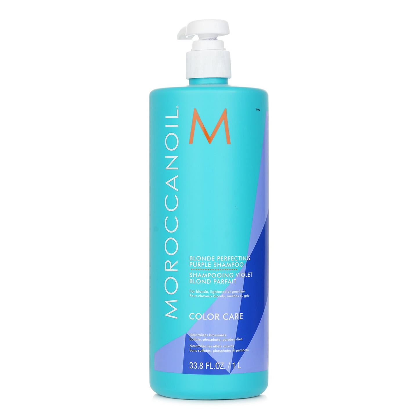 Moroccanoil Blonde Perfecting Purple Shampoo (For Blonde, Lightened Or Grey Hair) 1000ml/33.8oz 1000 ml