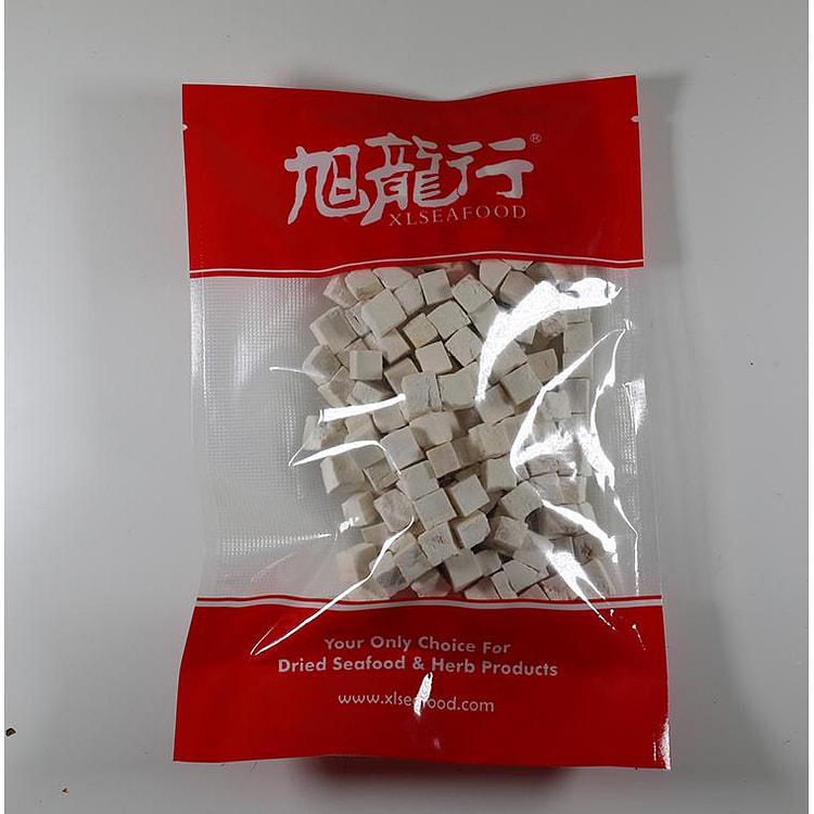 美国旭龙行 中药材 特级 无硫无漂白 特级方茯苓粒 8盎司 0.5lb