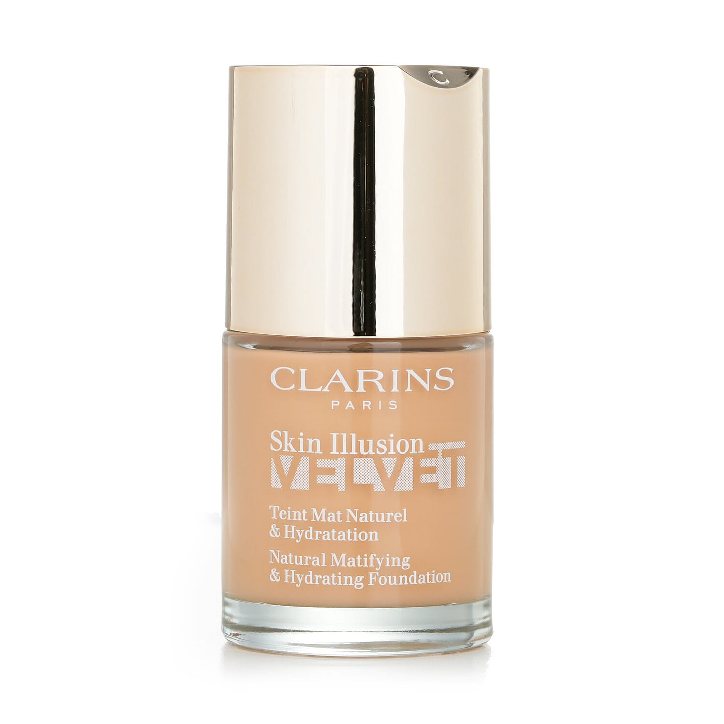 Clarins Skin Illusion Velvet Natural Matifying & Hydrating Foundation – # 112C Amber 30ml/1oz 30 ml