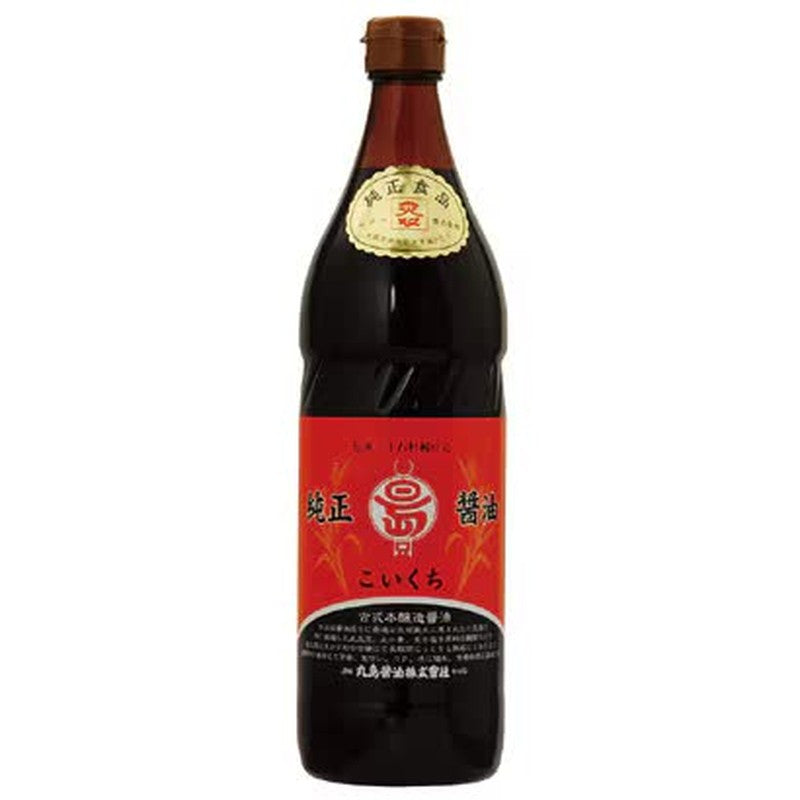 丸島純黑醬油 900ml 1 份