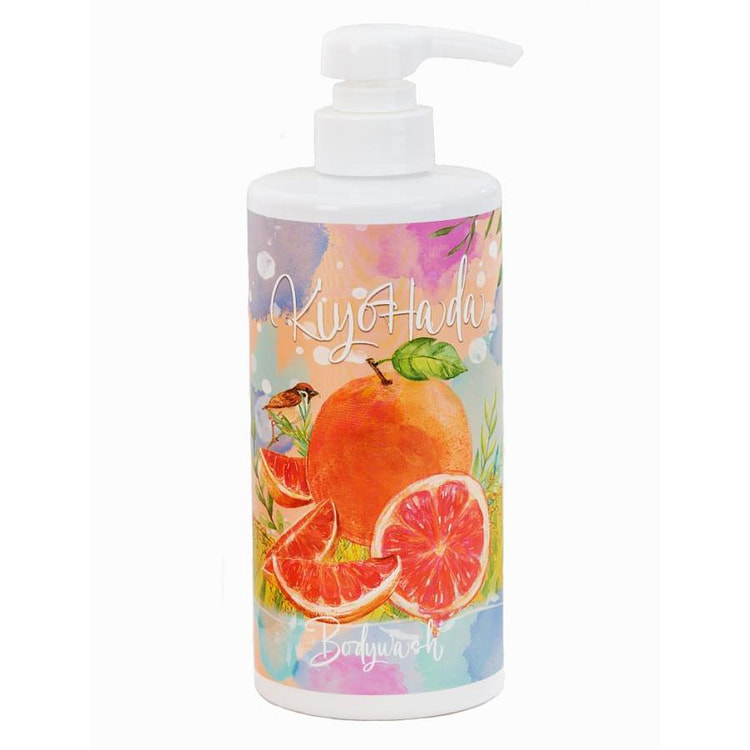 悦清水肌 西柚 天然滋润 沐浴露  600ml
