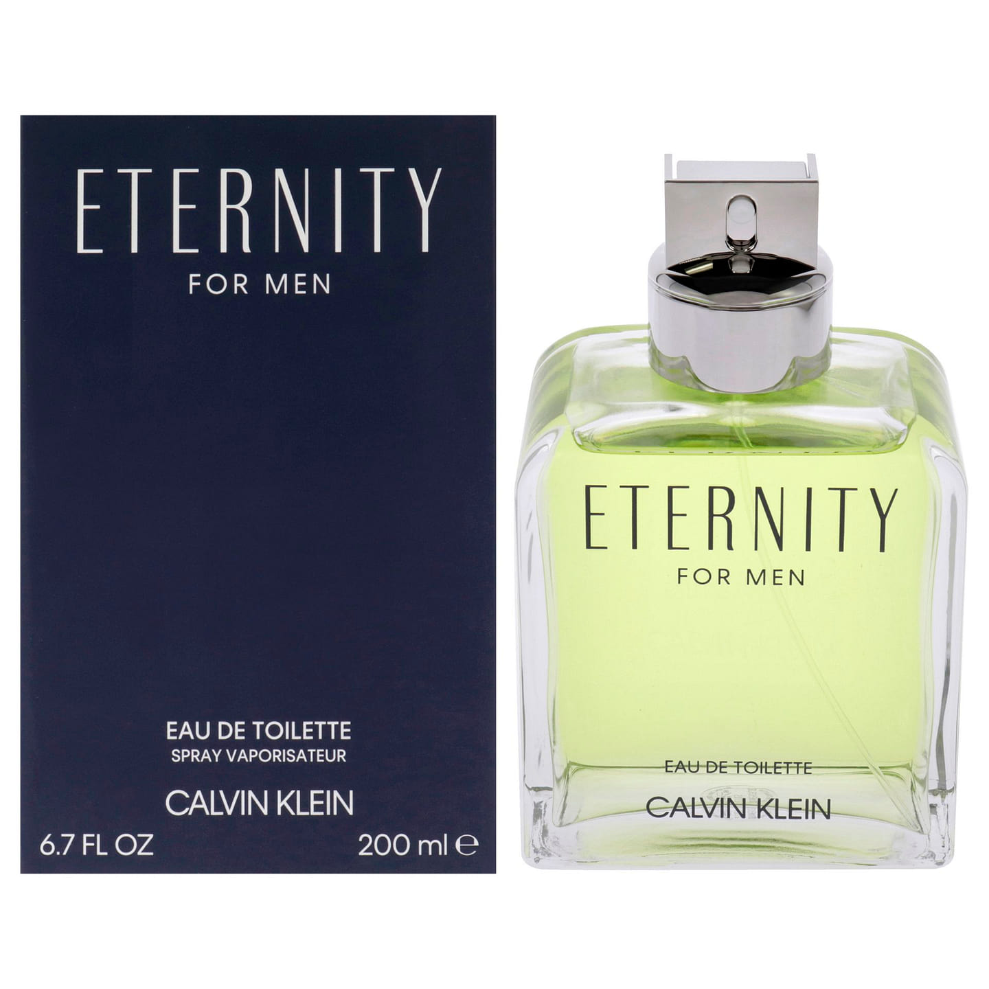 Eternity by Calvin Klein for Men -6.7 oz EDT Spray 6.7 oz