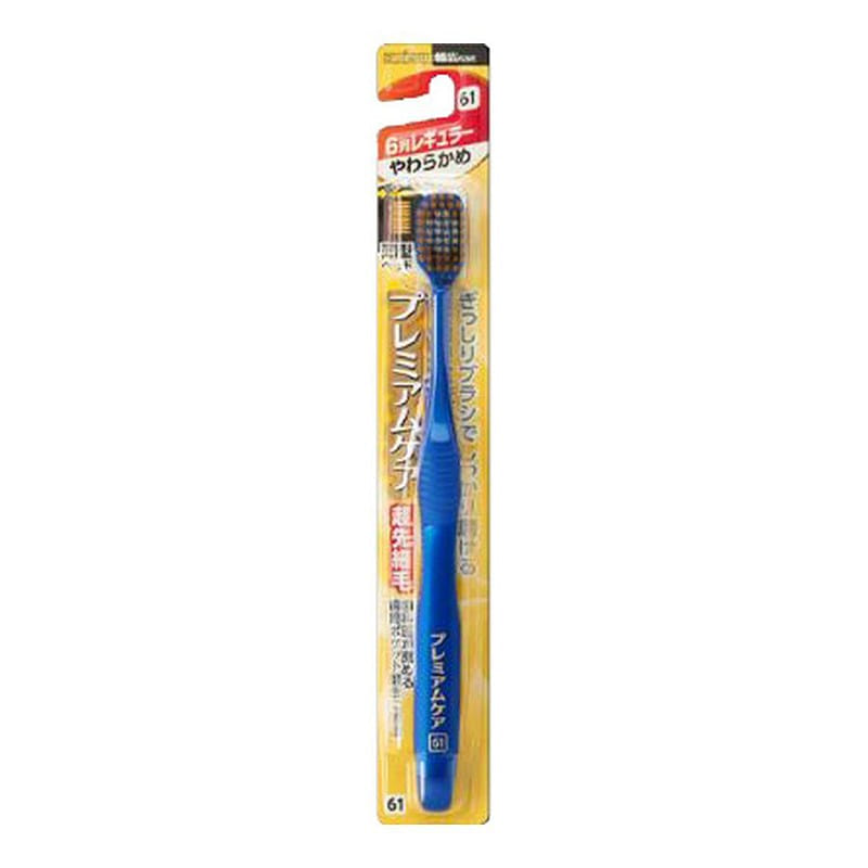 EBISU 6 row of brushes Adult toothbrush 1 piece 1 each