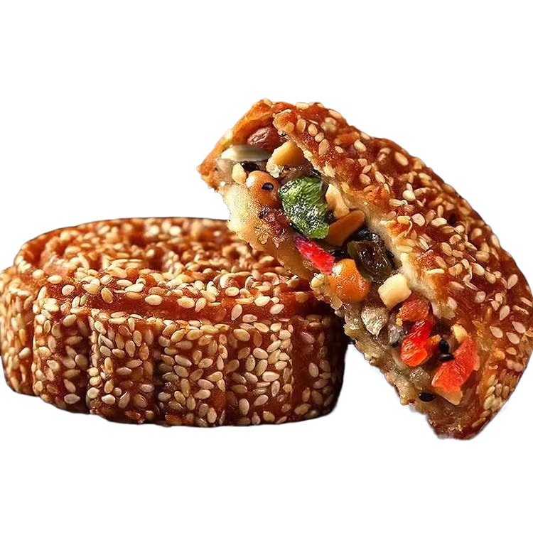 500g * 1 pack of melon seed flavored mooncakes