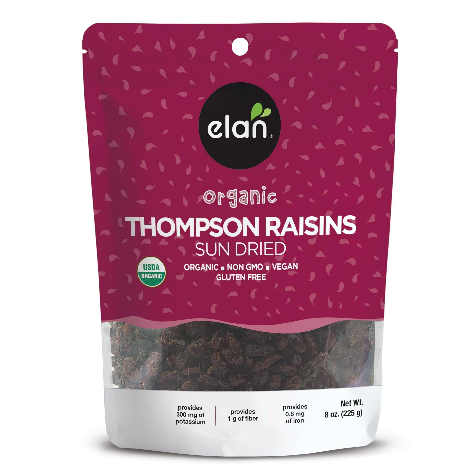 Sun-Dried Thompson Raisins, 7.9 oz, Dried Fruits 1 each