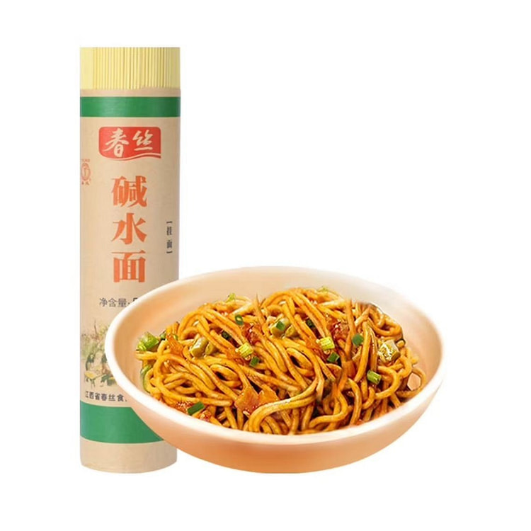春丝碱水面凉面热干面碱面炒面拌面500g
