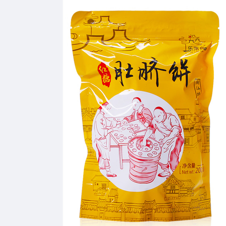 乐落食红糖肚脐饼酥糕点 200g*1包装
