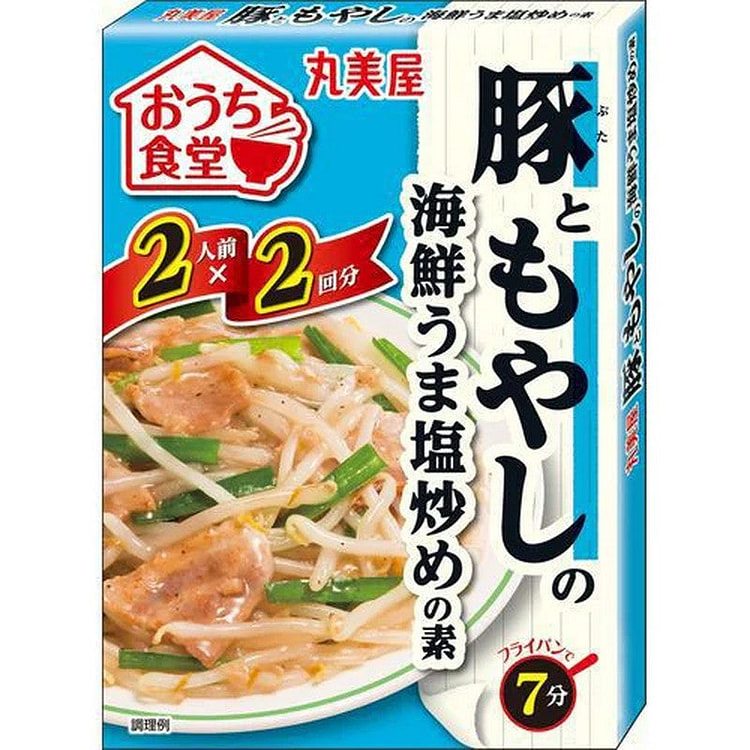 Marumiya Pork Bean Sprout Seafood Salt Base 140g 1 each