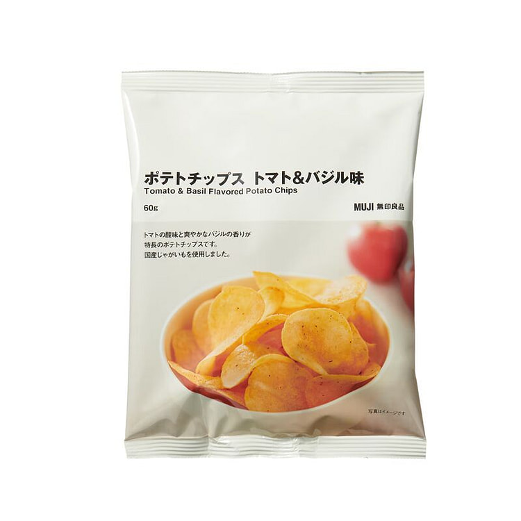 MUJI 西红柿罗勒香 薯片 60g