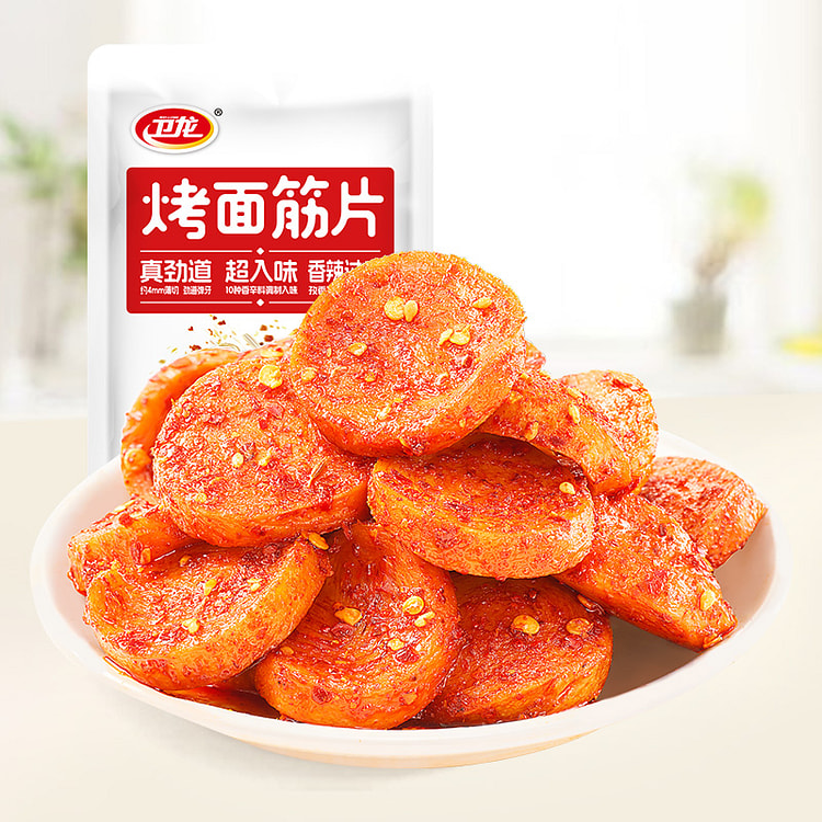 卫龙烤面筋片烧烤味 150g*1包装