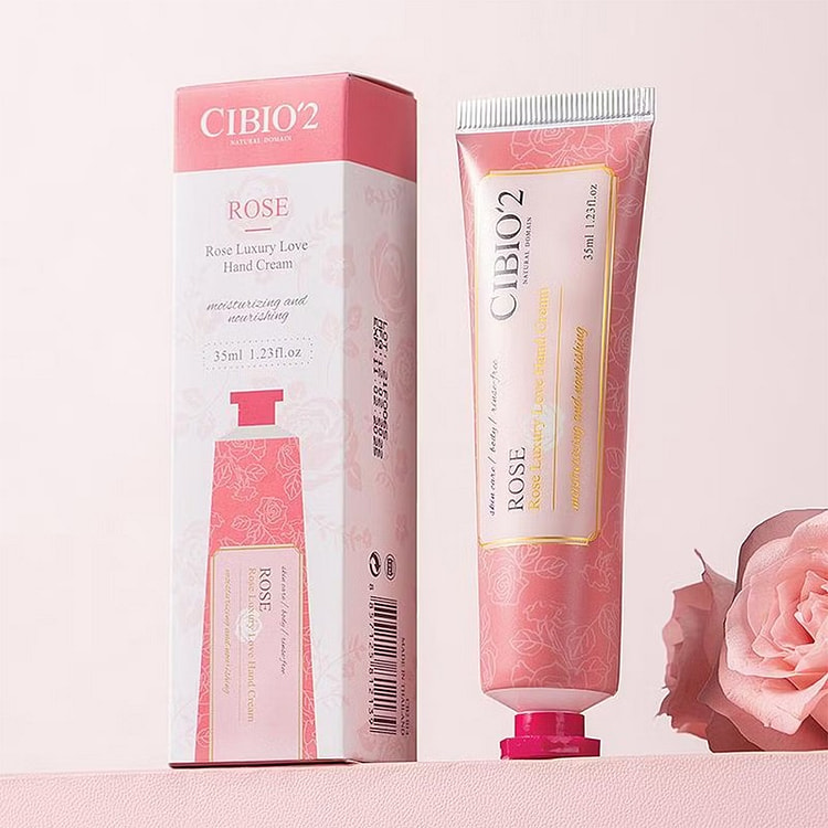 CIBIO'2 Rose Scent Moisturizing Hand Cream 35 ml