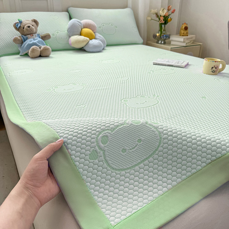 Cool Mat Little Bear Green 150*200cm+Pillowcase*2