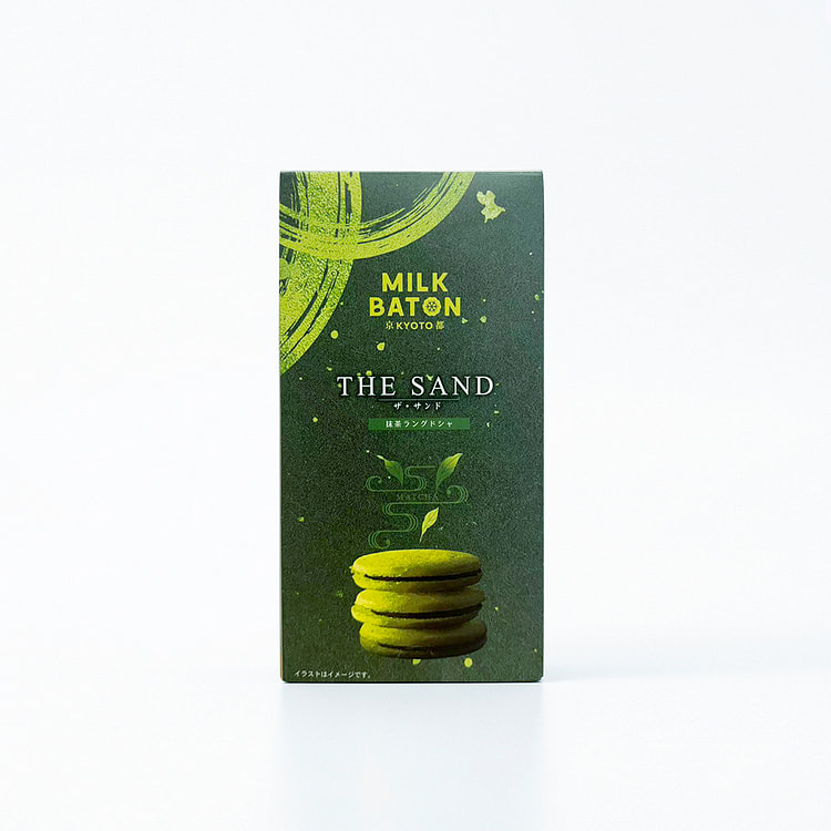 Milk Baton Matcha Cookies 6pcs 1 each