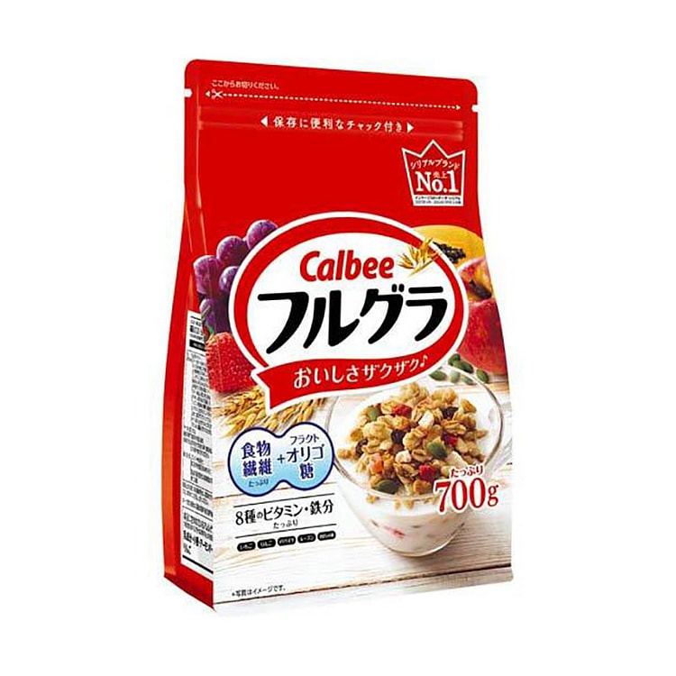 Calbee 水果麦片 700g