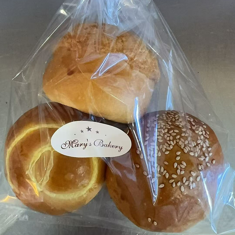 Bread Combo(HK Style, Milk Custard, Red Bean Bun) 1 each