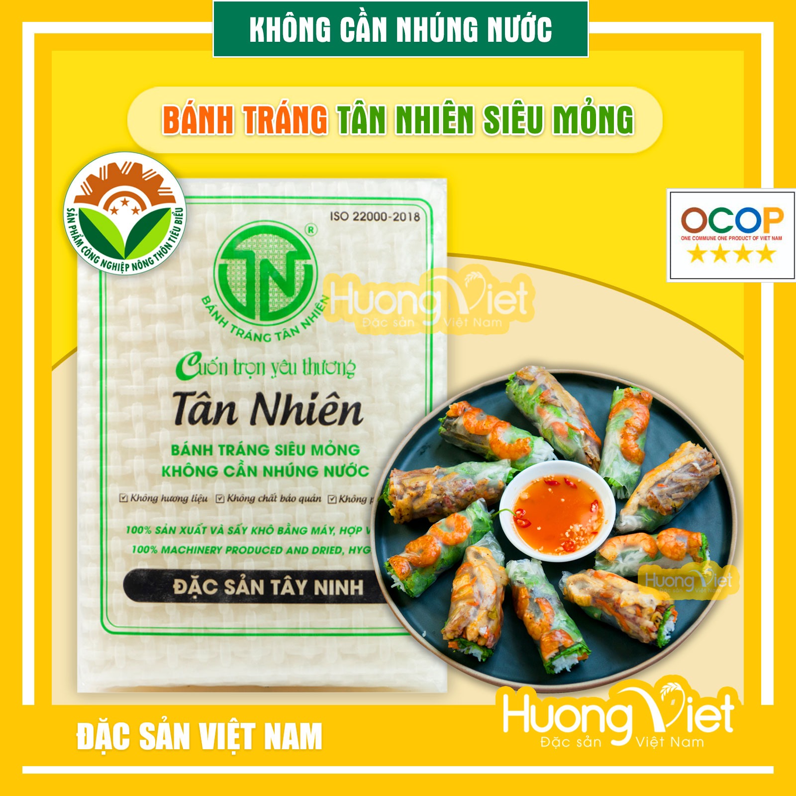 Tay Ninh Ultra-Thin Rice Paper Authentic Vietnam 420 g